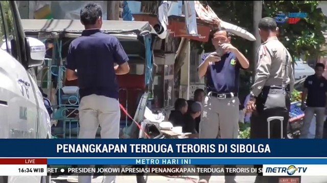 Polisi Olah TKP Ledakan Sibolga