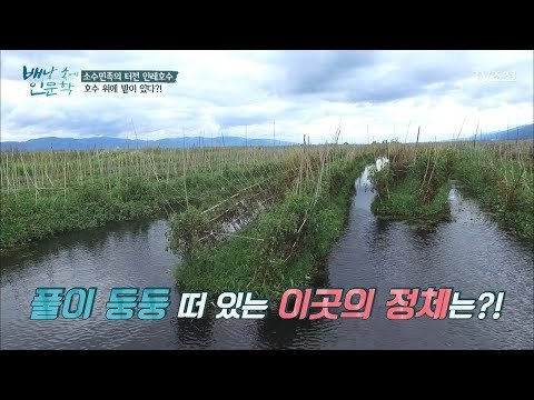 신비로운 인레호수, 호수 위에 밭이 있다! [배낭 속에 인문학] 28회 20171224