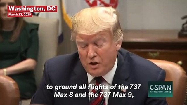 Trump Orders Grounding Of Boeing 737 Max 8 And Max 9 Planes After Ethiopia Crash
