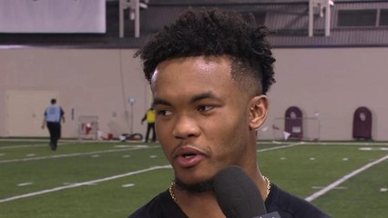 Kyler Murray on why he didn't run 40, questions about leadership