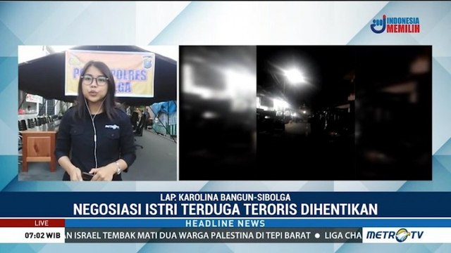Negosiasi dengan Istri Terduga Teroris Dihentikan Sementara