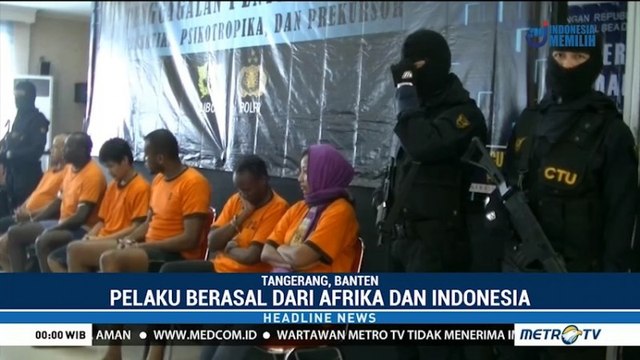 Bea Cukai Gagalkan Penyelundupan Narkoba Asal Afrika Barat