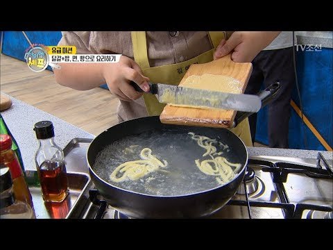 중식 대가도 처음 보는 ‘도삭면’ 어린이 셰프가 이걸?! [아이엠 셰프 4회] 20171230