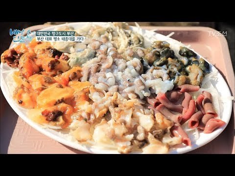 태종대에서 먹는 부산의 바다가 담긴 해산물 한 접시! [배낭 속에 인문학] 29회 20171231