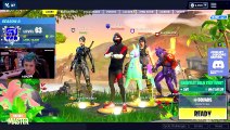 Fortnite Ninja Reacts to Symfuhny -OFFICIALLY- Announcing His -NEW- Org NRG! - Fortnite Funny Moments