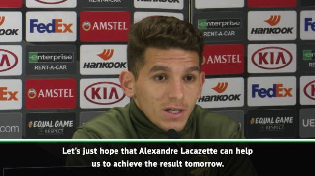 Torreira hopes Lacazette can lead Arsenal comeback against Rennes
