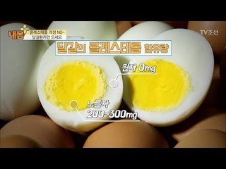 콜레스테롤 수치가 정상이면 달걀 노른자도 맘껏 먹어도 된다?! [내 몸 플러스] 90회 20180211