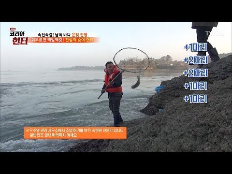 낚시 전설이 나타났다! 전설의 숭어 헌터 공개 [뉴 코리아 헌터] 98회 20180416