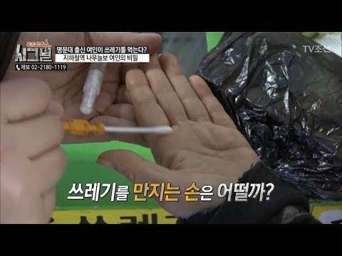공중위생 기준치 77배 이상! 나무늘보 여인의 심각한 위생상태! [시그널] 23회 20180504