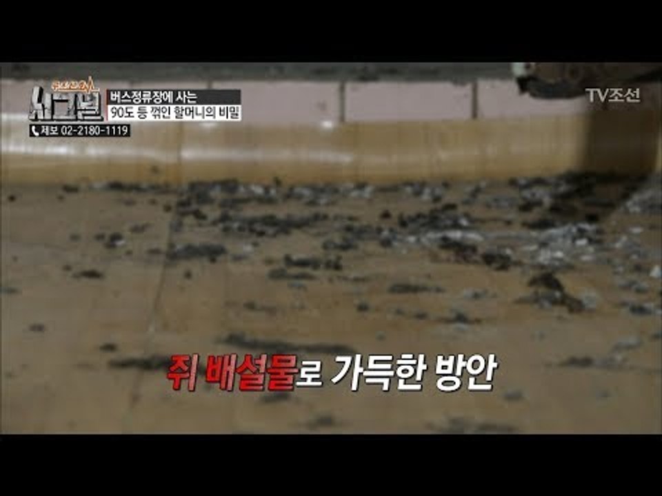 오랫동안 왕래가 없어 쥐 배설물로 가득한 방안! [시그널] 20회 20180413