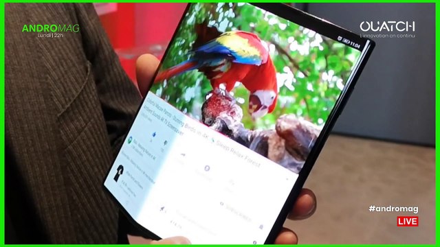 ANDROMAG S06E12 : MWC 2019 : entre smartphones pliables et téléphones sous cloche