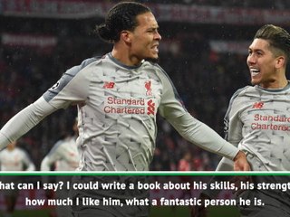 I could write a book about van Dijk's skills - Klopp