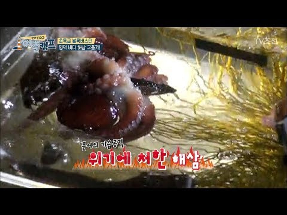 문어의 기습 공격! 위기에 처한 해삼을 구하라! [장화신GO 어촌캠프] 1회 20180504