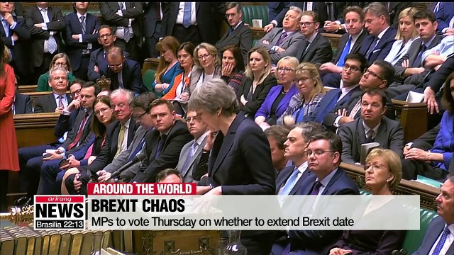 UK parliament rejects no-deal Brexit