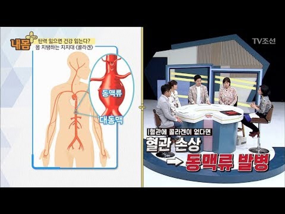 콜라겐 없으면 한순간 사망까지 이른다?! [내 몸 플러스] 100회 20180506