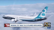 Boeing 737 and Max 8 and 9 planes grounded