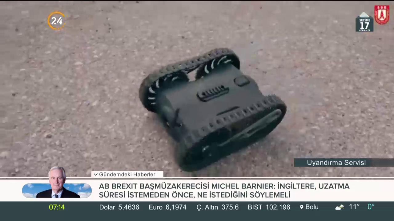Türkiye'nin mini robot askerleri