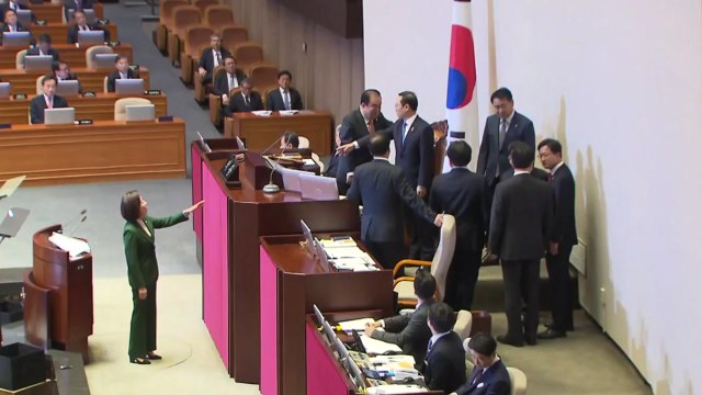 혐오 정치 vs 좌파 독재...'나경원 연설' 여야 맞제소 난타전 / YTN