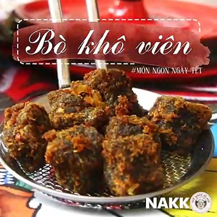 Cách làm BÒ KHÔ đơn giản - Món Ngon Ngày Tết