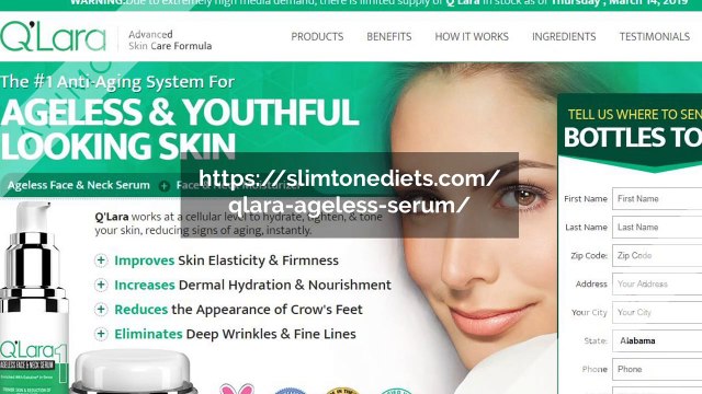 slimtonediets.com/qlara-ageless-serum/