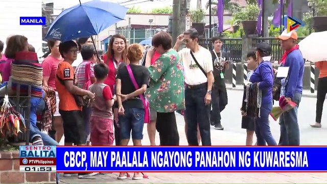 CBCP, may paalala ngayong panahon ng Kuwaresma