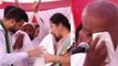 Lok Sabha Elections 2019 : ವೇದಿಕೆ ಮೇಲೆ ಭಾವುಕರಾಗಿ ಕಣ್ಣೀರು ಹಾಕಿದ ಎಚ್ ಡಿ ದೇವೇಗೌಡ ಹಾಗು ಪ್ರಜ್ವಲ್ ರೇವಣ್ಣ