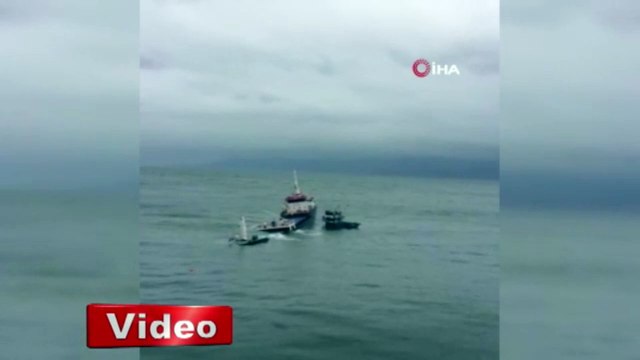 Marmara'da kuru yük gemisi battı