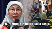 Wan Azizah: Declaring emergency could cause panic
