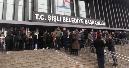 Şişli Belediyesi'nde Makam Odasına Haciz Geldi