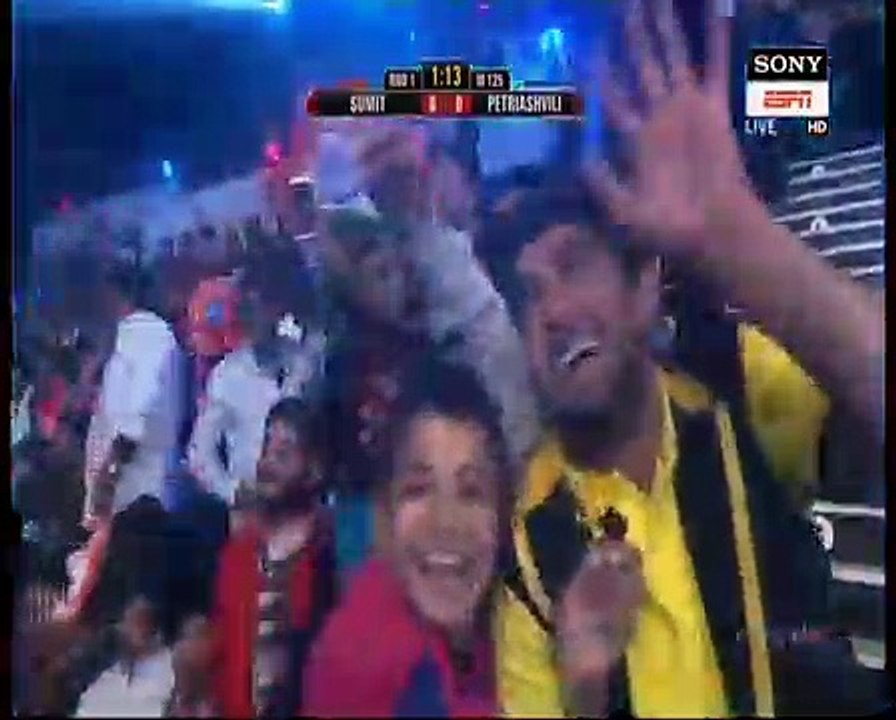 PWL 3 Day 8_ Sumit Vs Geno Petriashvili at Pro Wrestling League 2018 season 3_