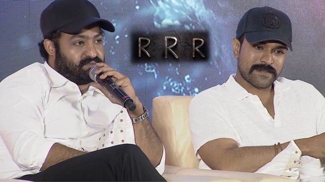 RRR Press Meet | Jr NTR Reveals Interesting Facts About RRR | Ram Charan | SS Rajamouli |DVV Danayya