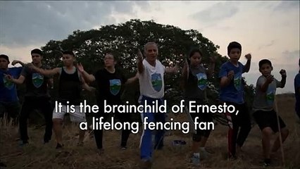 El Salvador fencing school keeps kids out of trouble