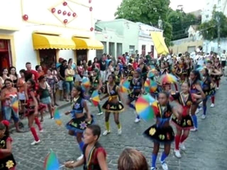 La danse du Frevo a Olinda (Bresil)