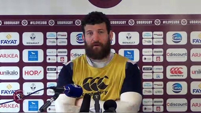 POINT PRESSE AVANT UBB - STADE FRANCAIS PARIS