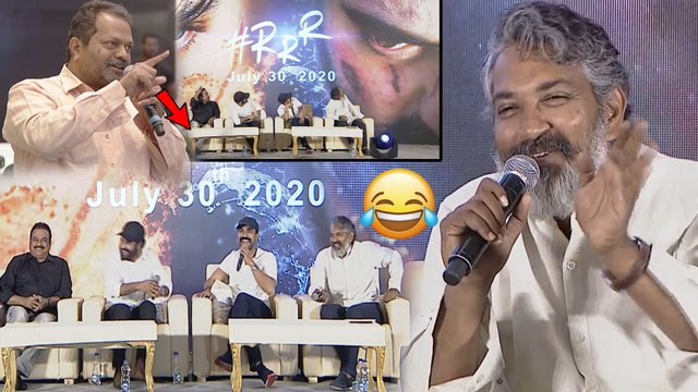 #RRRPressMeet || Rajamouli Interacts With Media || NTR, Ram Charan || SS Rajamouli || DVV Danayya