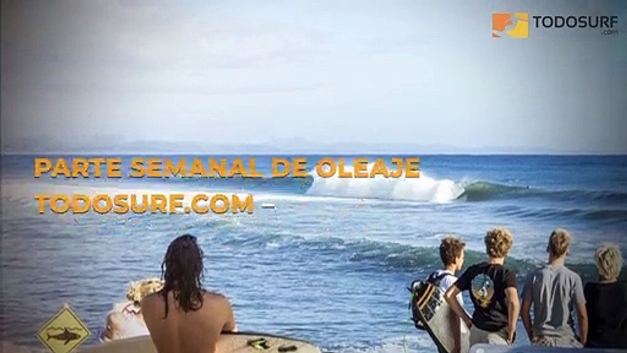 Alerta de oleaje semanal para toda España de Todosurf.com
