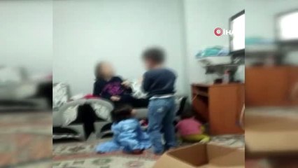 Üvey Anne Şiddeti Kamerada