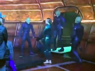 Captain Marvel - Brie Larson dancing with Skrulls - making of