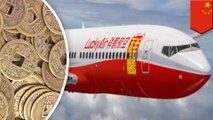 Flight delayed after Chinese passengers throw coins for luck
