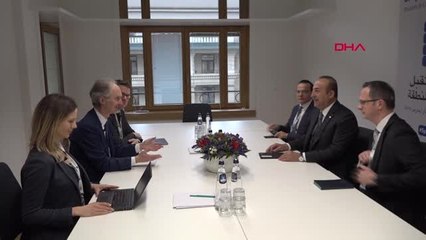 Dha Dış - Çavuşoğlu, BM Suriye Özel Temsilcisi Geir Pedersen ile Görüştü