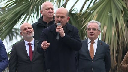 Soylu: 'Kılıçdaroğlu terör örgütü PKK'ya ve FETÖ'ye taşıyıcı annelik yapıyor' - RİZE