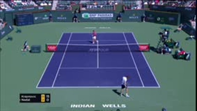 تنس:بطولة انديان ويلز : نادال يهزم كراينوفيتش 6-3 و 6-4