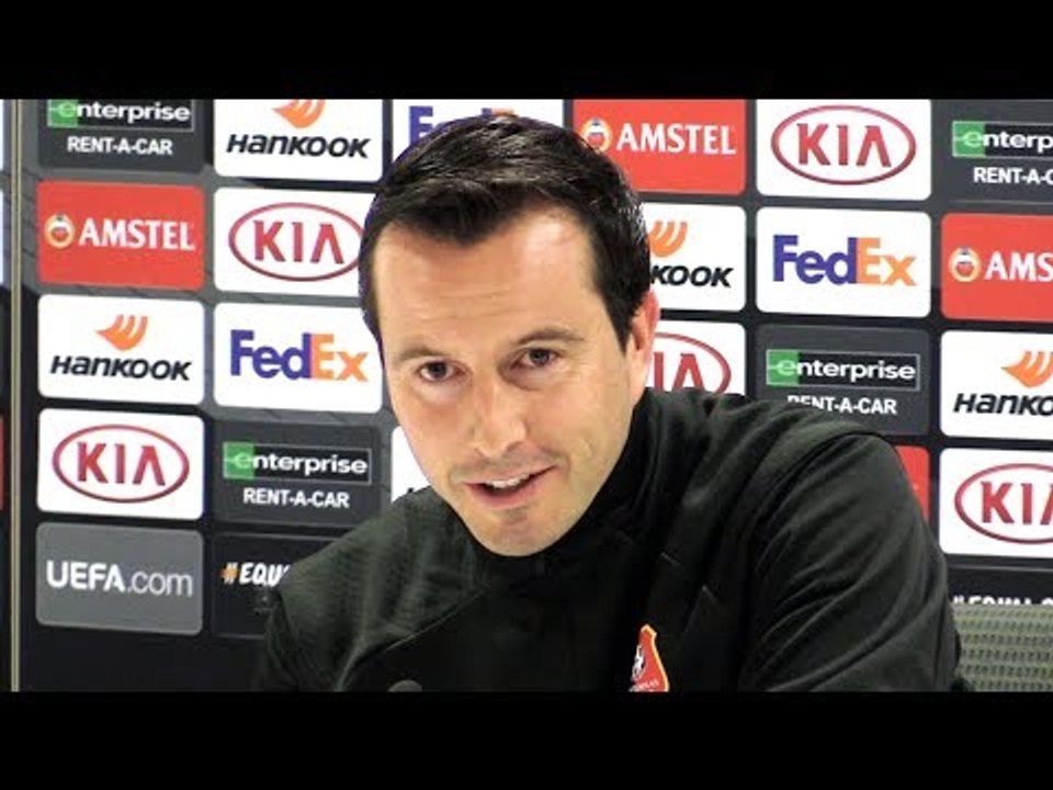 Julien Stephan & Benjamin Andre Full Pre-Match Press Conference - Arsenal v Rennes - Europa League