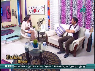 مصمم الأزياء وناقد الموضة محمد كمال فى فاشون شو