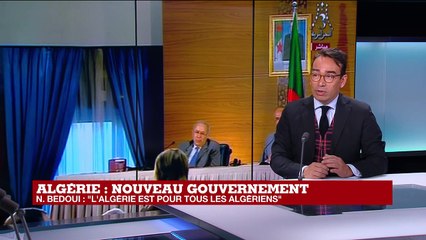 Algérie: Noureddine Bedoui "le pays vit un moment historique"