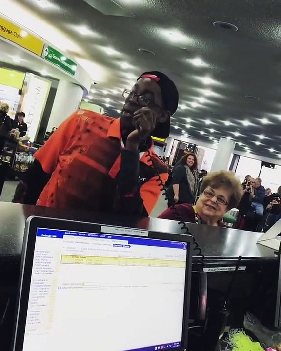 Beatbox à laéroport