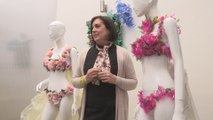 Diseñan en Valencia el vestido vikini de Cristina Pedroche con material reciclado