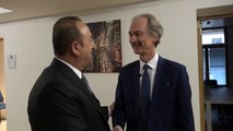 Çavuşoğlu, BM Genel Sekreteri’nin Suriye Özel Temsilcisi Geir Pedersen ile görüştü - BRÜKSEL
