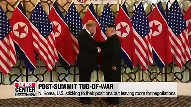 N. Korea, U.S. continue efforts not to break negotiation momentum after Hanoi summit