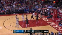 Basketball: Looney's crazy putback dunk off Curry miss